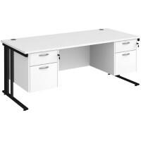 Dams International Desk MCM18P22KWH 1,800 x 800 x 725 mm