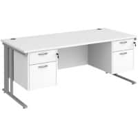 Dams International Desk MCM18P22SWH 1,800 x 800 x 725 mm