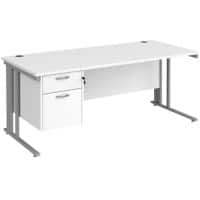 Dams International Desk MCM18P2SWH 1,800 x 800 x 725 mm