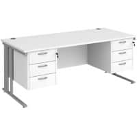 Dams International Desk MCM18P33SWH 1,800 x 800 x 725 mm