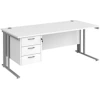 Dams International Desk MCM18P3SWH 1,800 x 800 x 725 mm