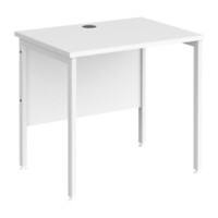 Dams International Maestro 25 Desk Oak Wood White 800 x 600 x 725 mm