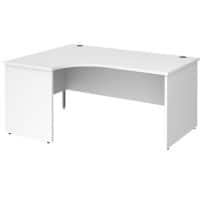 Dams International Left Hand Ergonomic Desk MP16ELWH 1,600 x 1,200 x 725 mm