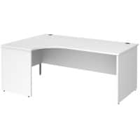 Dams International Left Hand Ergonomic Desk MP18ELWH 1,800 x 1,200 x 725 mm