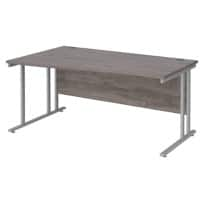 Dams International Wave Desk MC16WLSGO 1,600 x 725 x 800 - 990 mm