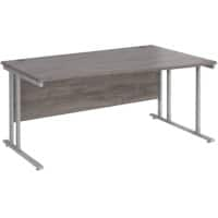 Dams International Wave Desk MC16WRSGO 1,600 x 725 x 800 - 990 mm