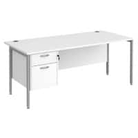 Dams International Desk MH18P2SWH 1,800 x 800 x 725 mm