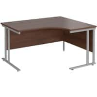 Dams International Right Hand Ergonomic Desk MC14ERSW 1,400 x 1,200 x 725 x 800 - 990 mm