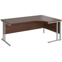 Dams International Right Hand Ergonomic Desk MC18ERSW 1,800 x 1,200 x 725 x 800 - 990 mm