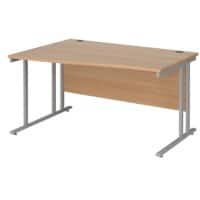 Dams International Wave Desk MC14WLSB 1,400 x 725 x 800 - 990 mm