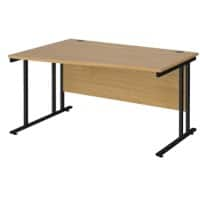 Dams International Wave Desk MC14WLKO 1,400 x 725 x 800 - 990 mm