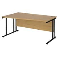 Dams International Wave Desk MC16WLKO 1,600 x 725 x 800 - 990 mm