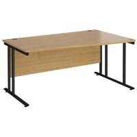 Dams International Wave Desk MC16WRKO 1,600 x 725 x 800 - 990 mm