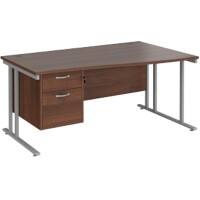 Dams International Wave Desk MC16WRP2SW 1,600 x 725 x 800 - 990 mm