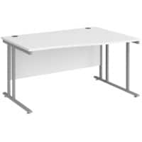 Dams International Wave Desk MC14WRSWH 1,400 x 725 x 800 - 990 mm