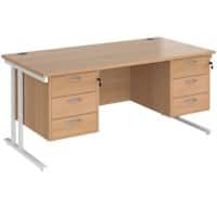 Dams International Desk MC16P33WHB 1,600 x 800 x 725 mm