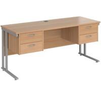 Dams International Desk MC616P22SB 1,600 x 600 x 725 mm