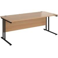 Dams International Desk MC18KB 1,800 x 800 x 725 x 800 - 990 mm