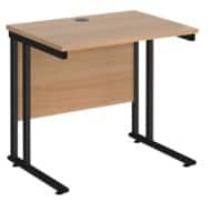 Dams International Desk MC608KB 800 x 600 x 725 x 800 - 990 mm