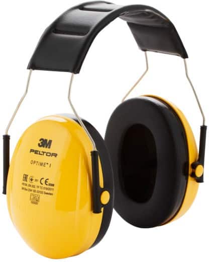 3M Earmuff Yellow, Black