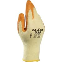 Mapa Professional Titan 328 Non-Disposable Handling Gloves Latex Size 9 Yellow