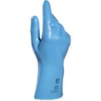 Mapa Professional Type B 300 Non-Disposable Chemical Gloves Latex Size 7 Blue