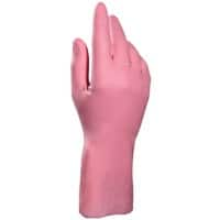 Mapa Professional Vital 115 Cleaning Gloves Latex Non-Powdered Medium (M) Pink 2 Gloves 