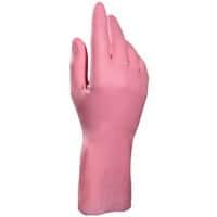 Mapa Professional Vital 115 Non-Disposable Cleaning Gloves Latex Size 8 Pink