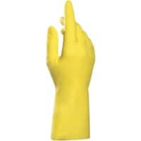 Mapa Professional Vital 124 Cleaning Gloves Latex Non-Powdered Medium (M) Yellow 2 Gloves 