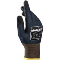 Mapa Professional Ultrane 500 Non-Disposable Handling Gloves Nitrile Size 10 Black