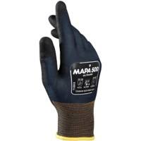 Mapa Professional Ultrane 500 Non-Disposable Handling Gloves Nitrile Size 8 Black