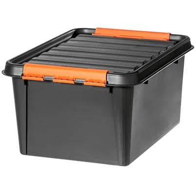 SmartStore Storage Boxes 3193090 32 Liter Black