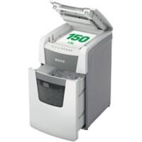 Leitz IQ Autofeed Office 150 Automatic Cross-Cut Shredder Security Level P-4 150 Sheets Automatic & 8 Sheets Manual White