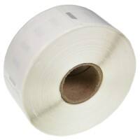 LW Label Roll Compatible DYMO 11355 5D11355-WT Adhesive Black on White 72 mm 500 Labels