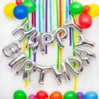 On the Wall 'Happy Birthday' Balloons Set of 13