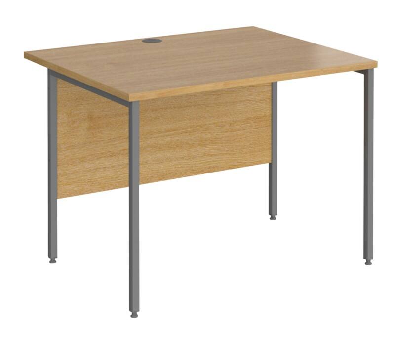 Dams International Contract 25 Straight Desk Beech 1,000 x 590 x 474 mm
