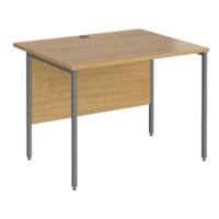 Dams International Contract 25 Straight Desk Beech 1,000 x 590 x 474 mm