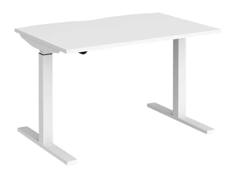 Dams International Elev8 Mono Height Adjustable Sit Stand Desk Rectangular 1,200 x 800 x 1,200 mm