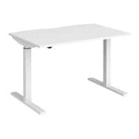 Dams International Elev8 Mono Height Adjustable Sit Stand Desk Rectangular 1,200 x 800 x 1,200 mm