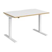 Dams International Elev8 Mono Rectangular Height Adjustable Sit Stand Desk 1,200 x 800 x 1,200 mm