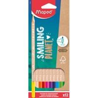 Maped Colouring Pencils Assorted 831800FC Pack of 12