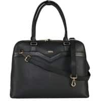 SOCHA Laptop Bag 15.6 " Leather Black 44 x 13 x 31.5 cm