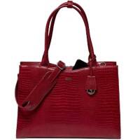 SOCHA Laptop Bag 14 " Synthetic Leather Burgundy 39 x 12 x 29 cm