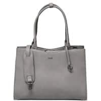 SOCHA Laptop Bag 15.6 " Synthetic Leather Grey 44 x 13 x 31.5 cm