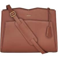 SOCHA Laptop Bag 14 " Leather Cognac 39 x 12 x 29 cm