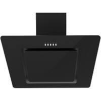 Statesman Angled Cooker Hood ACH60BL Glass Black