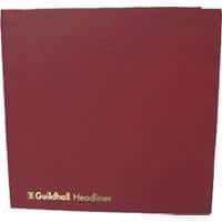 Guildhall Account Book 58/27Z Not perforated 31.1 x 1 x 30.5 Burgundy