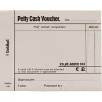 Guildhall Petty Cash Book 103-WHTZ 10.1 x 0.9 x 12.7 cm White