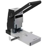 Rapesco 2 Holes Heavy duty hole punch Metal 300 Sheets 2160 Black, Silver