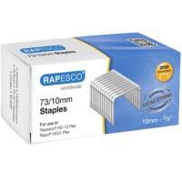 Rapesco Extra Strong Staples 73/10 1260 Steel Silver Pack of 2000